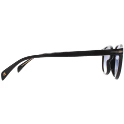 David Beckham Round^Sunglasses DB1007/S 807 08 Black Blue Gradient