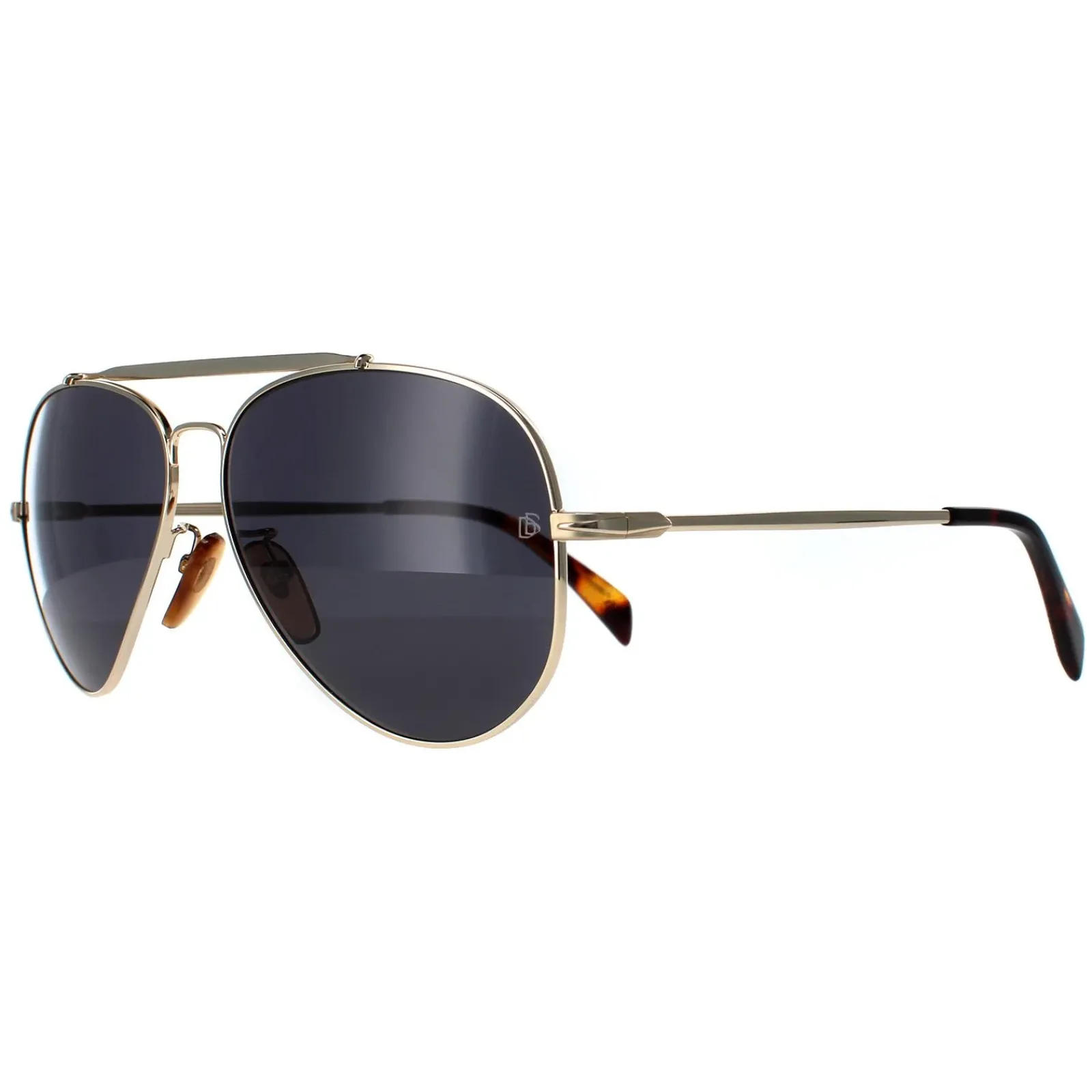 David Beckham Aviator^Sunglasses DB1004/S J5G IR Gold Grey