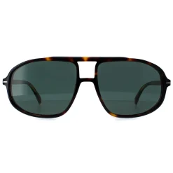 David Beckham Aviator^Sunglasses DB1000/S 086 QT Dark Havana Green