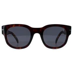 David Beckham Square^Sunglasses DB7045/S 086 IR Havana Grey