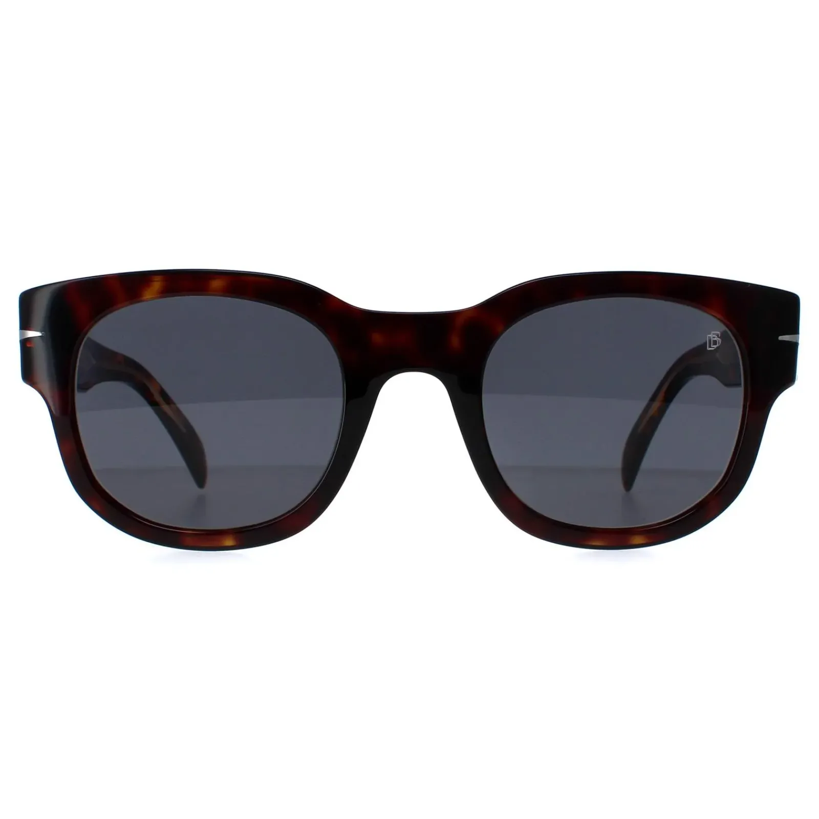 David Beckham Square^Sunglasses DB7045/S 086 IR Havana Grey