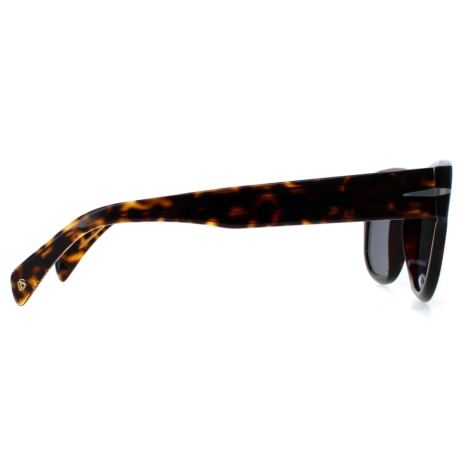 David Beckham Square^Sunglasses DB7045/S 086 IR Havana Grey