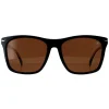 David Beckham Rectangle^Sunglasses DB1054/F/S 807 70 Black Brown