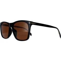 David Beckham Rectangle^Sunglasses DB1054/F/S 807 70 Black Brown