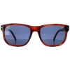 David Beckham Rectangle^Sunglasses DB1045/S WR9 KU Tortoise Blue