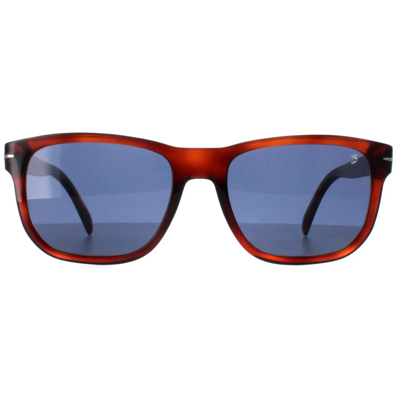 David Beckham Rectangle^Sunglasses DB1045/S WR9 KU Tortoise Blue