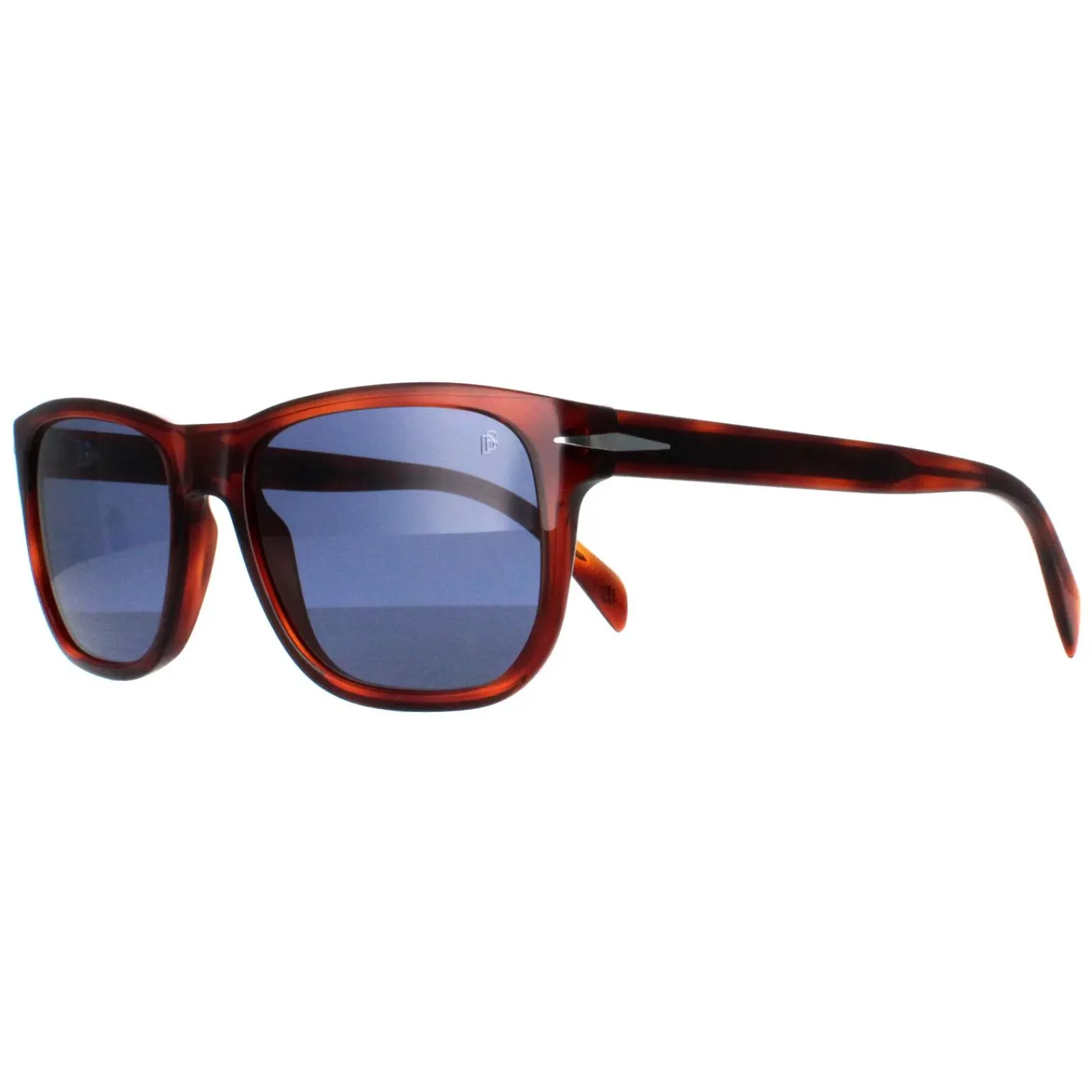 David Beckham Rectangle^Sunglasses DB1045/S WR9 KU Tortoise Blue