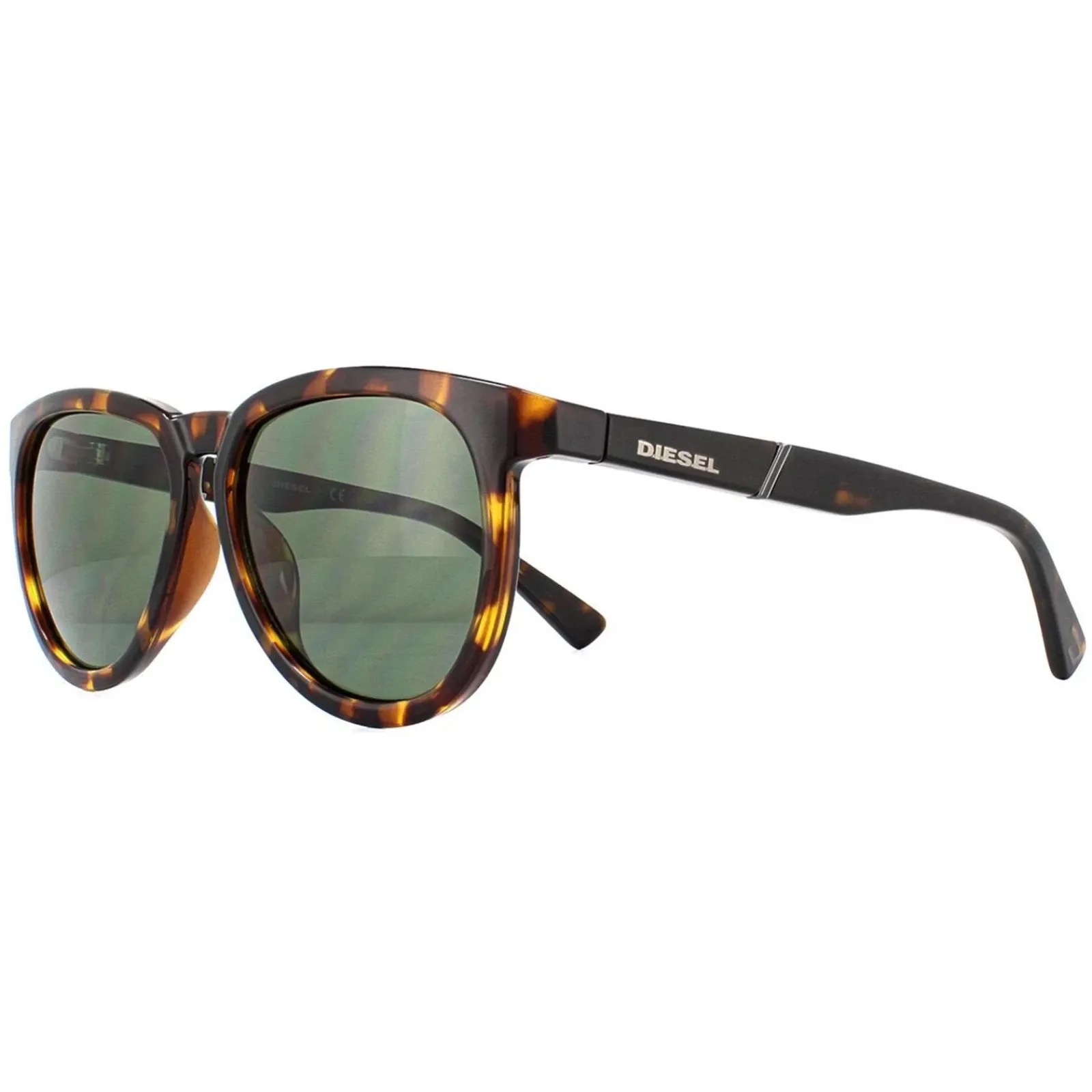 Diesel Oval|Oval^Sunglasses DL0272 52N Dark Havana Green