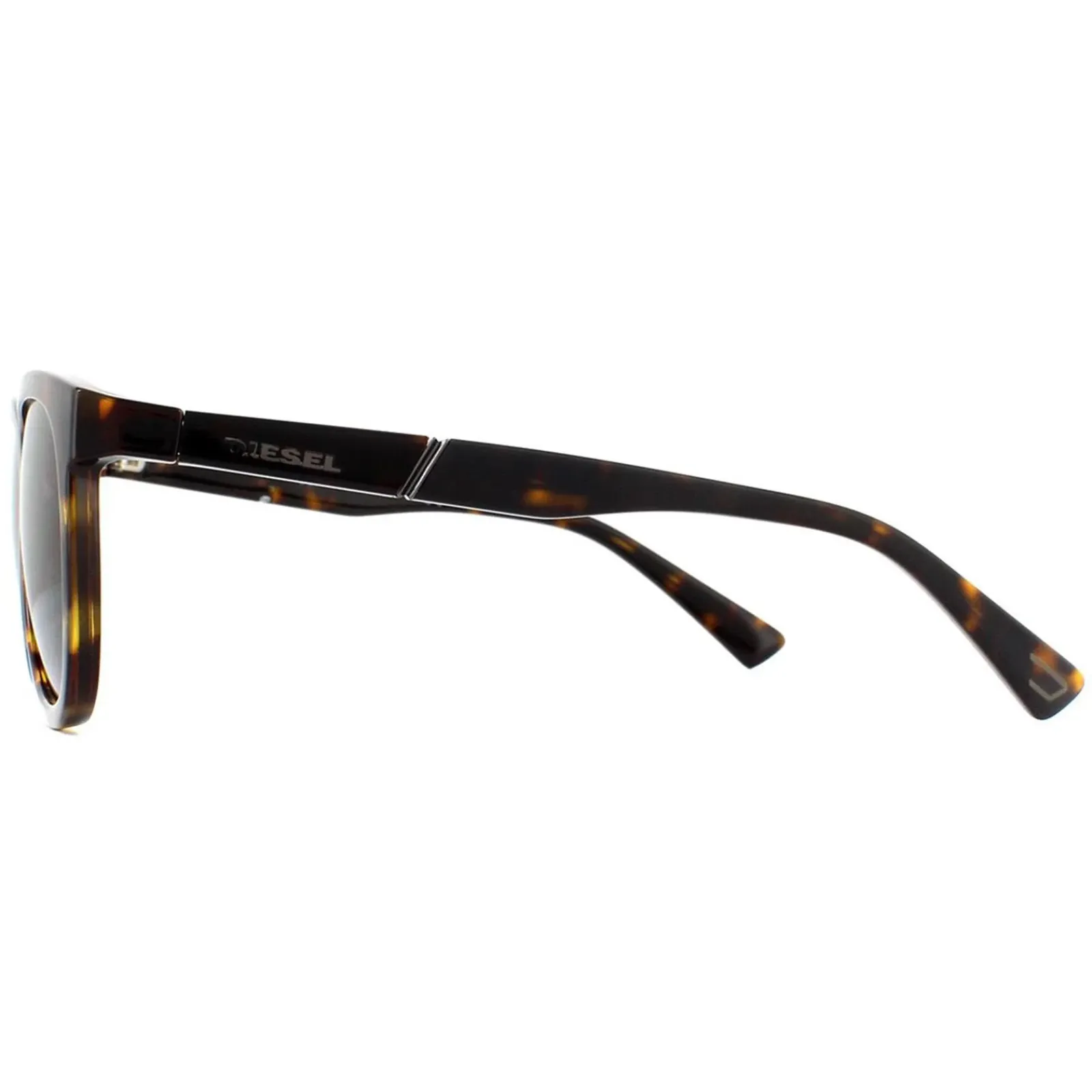 Diesel Oval|Oval^Sunglasses DL0272 52N Dark Havana Green