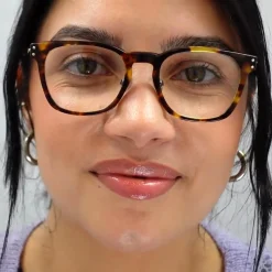 Dior Square^Glasses Frames Exquise O4 086 Tortoise Women