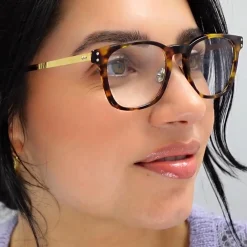Dior Square^Glasses Frames Exquise O4 086 Tortoise Women