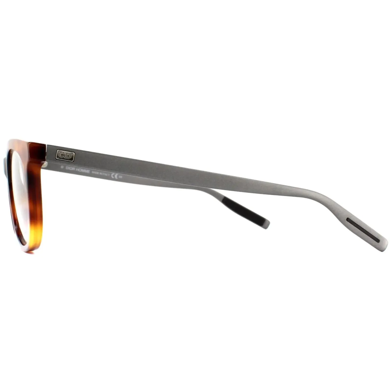Dior Oval^Homme Glasses Frames Blacktie 217 8E2 Havana & Dark Rutheniu