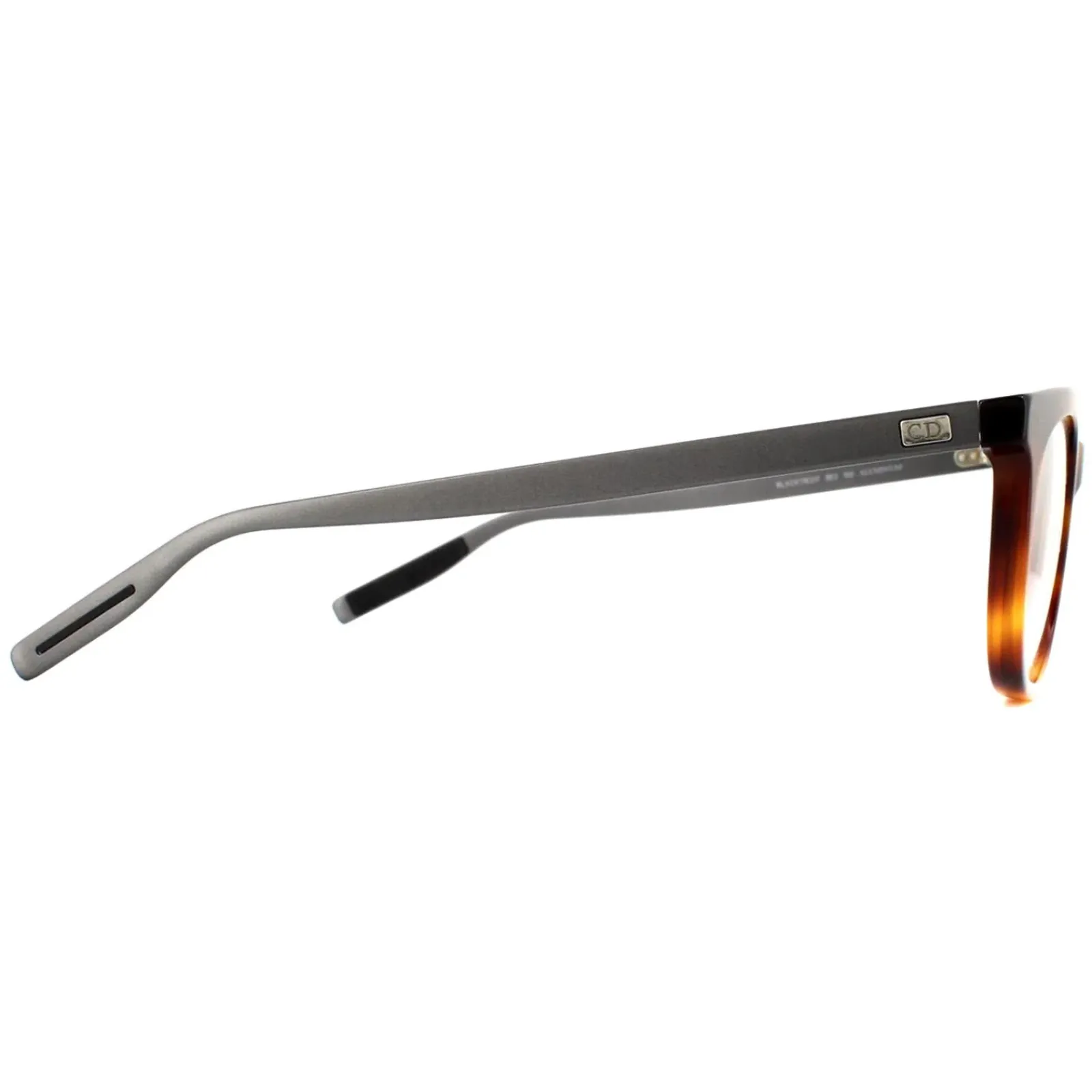 Dior Oval^Homme Glasses Frames Blacktie 217 8E2 Havana & Dark Rutheniu