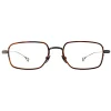 Dita Rectangle|Rectangle^Glasses Frames Ripley DRX2044 D GUN TRT Tortoise Men Women