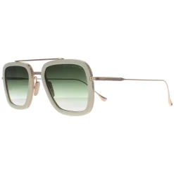 Dita Aviator|Aviator^Sunglasses Flight 006 7806 S White Gold Dusty Pink Dark Grey to C