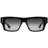 Dita Rectangle|Rectangle^Sunglasses Grandmaster Seven DTS407-A-03 Matte Black Iron Dark Gr