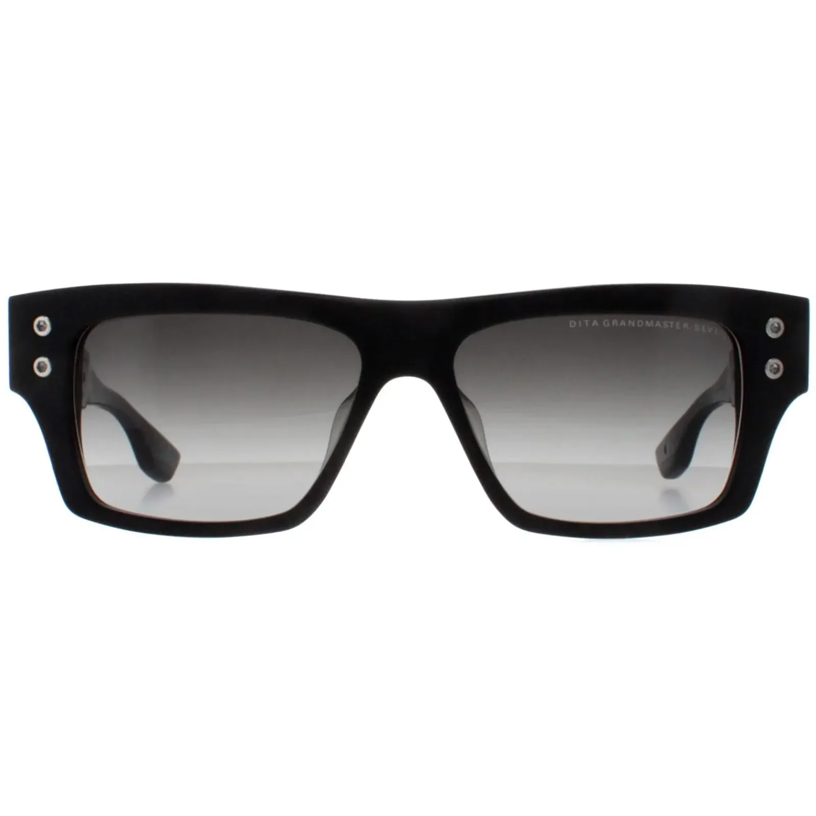 Dita Rectangle|Rectangle^Sunglasses Grandmaster Seven DTS407-A-03 Matte Black Iron Dark Gr