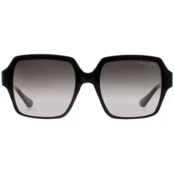 Dita Square^Sunglasses Luzpa DTS710-A-01 Black Dark Grey to Clear Gradient