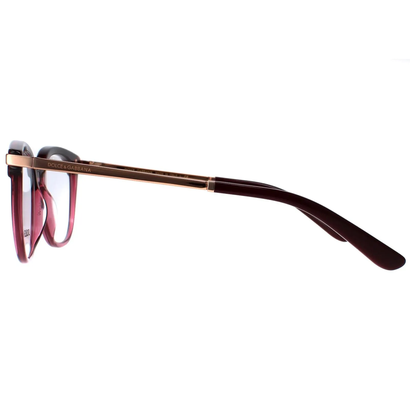 Dolce u0026 Gabbana Round|Round^Dolce & Gabbana Glasses Frames DG3346 3247 Bordeaux Transparent Bordea