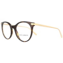 Dolce u0026 Gabbana Round|Round^Dolce & Gabbana Glasses Frames DG3330 502 Havana Women