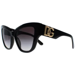 Dolce u0026 Gabbana Cat-Eye|D&G^Dolce & Gabbana Sunglasses DG4404 501/8G Black Grey Gradient