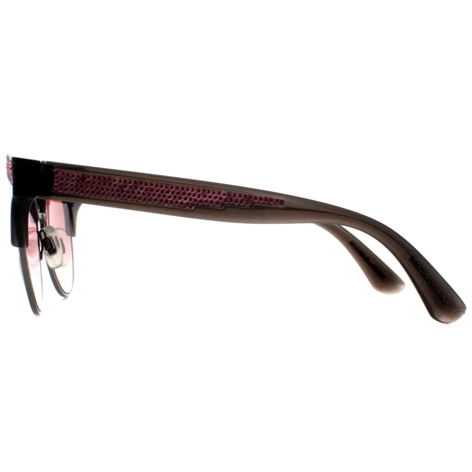 Dolce u0026 Gabbana Cat-Eye|D&G^Dolce & Gabbana Sunglasses 6109 31238D Grey and Pink Pink Gradient