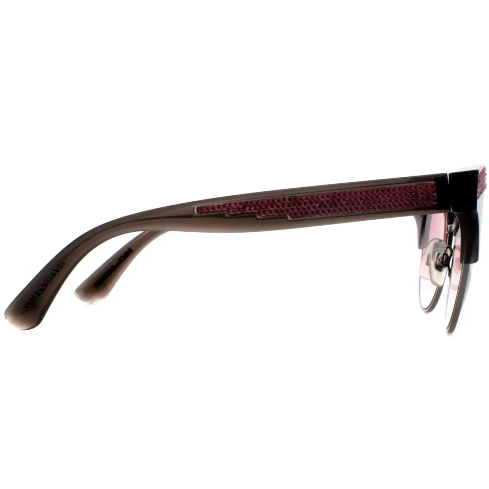 Dolce u0026 Gabbana Cat-Eye|D&G^Dolce & Gabbana Sunglasses 6109 31238D Grey and Pink Pink Gradient