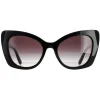Dolce u0026 Gabbana Butterfly|D&G^Dolce & Gabbana Sunglasses DG4405 501/8G Black Grey Gradient