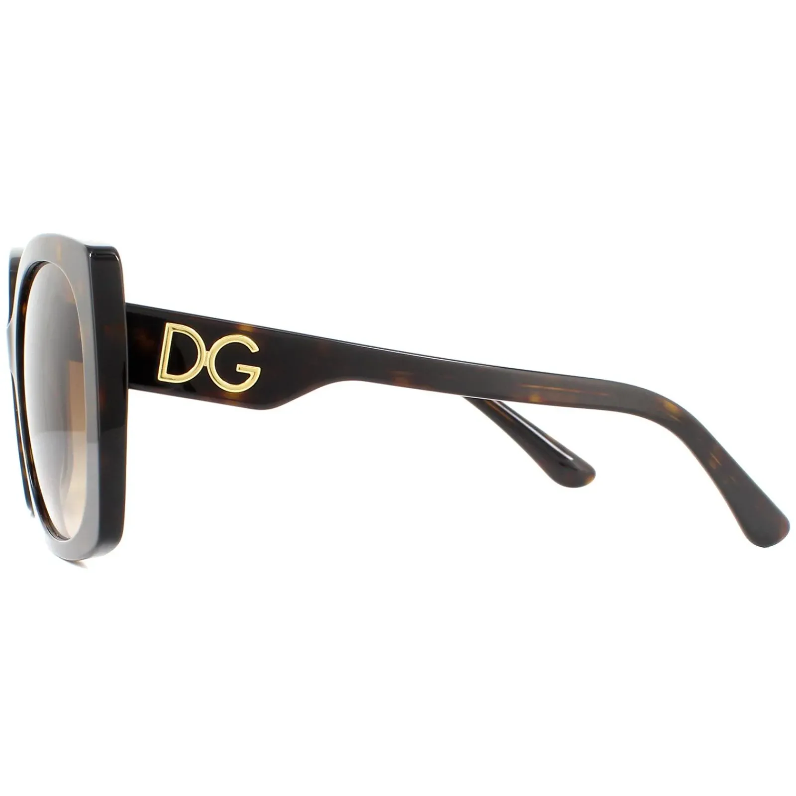 Dolce u0026 Gabbana Square|D&G^Dolce & Gabbana Sunglasses DG4385 502/13 Havana Brown Gradient Dark Br