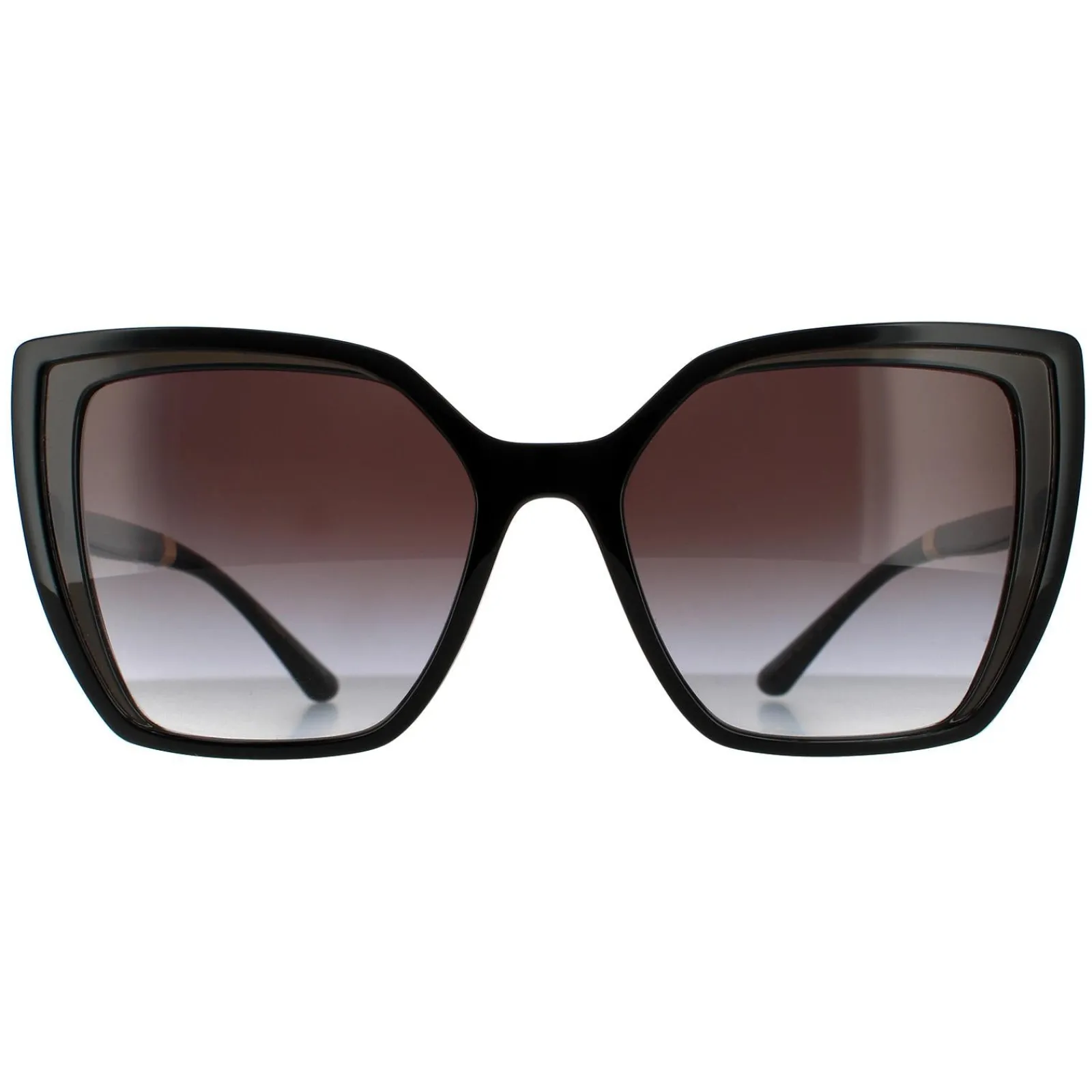Dolce u0026 Gabbana Square|D&G^Dolce & Gabbana Sunglasses DG6138 32468G Black On Transparent Grey Dar