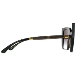 Dolce u0026 Gabbana Square|D&G^Dolce & Gabbana Sunglasses DG6138 32468G Black On Transparent Grey Dar