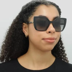 Dolce u0026 Gabbana Square|D&G^Dolce & Gabbana Sunglasses DG6138 32468G Black On Transparent Grey Dar