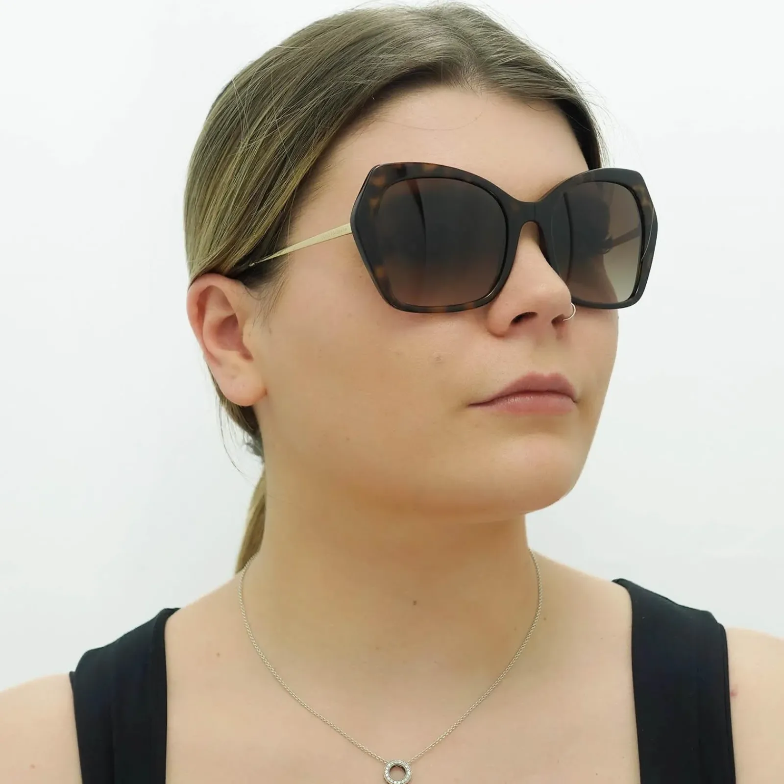Dolce u0026 Gabbana Butterfly|D&G^Dolce & Gabbana Sunglasses DG4399 502/13 Havana Brown Gradient
