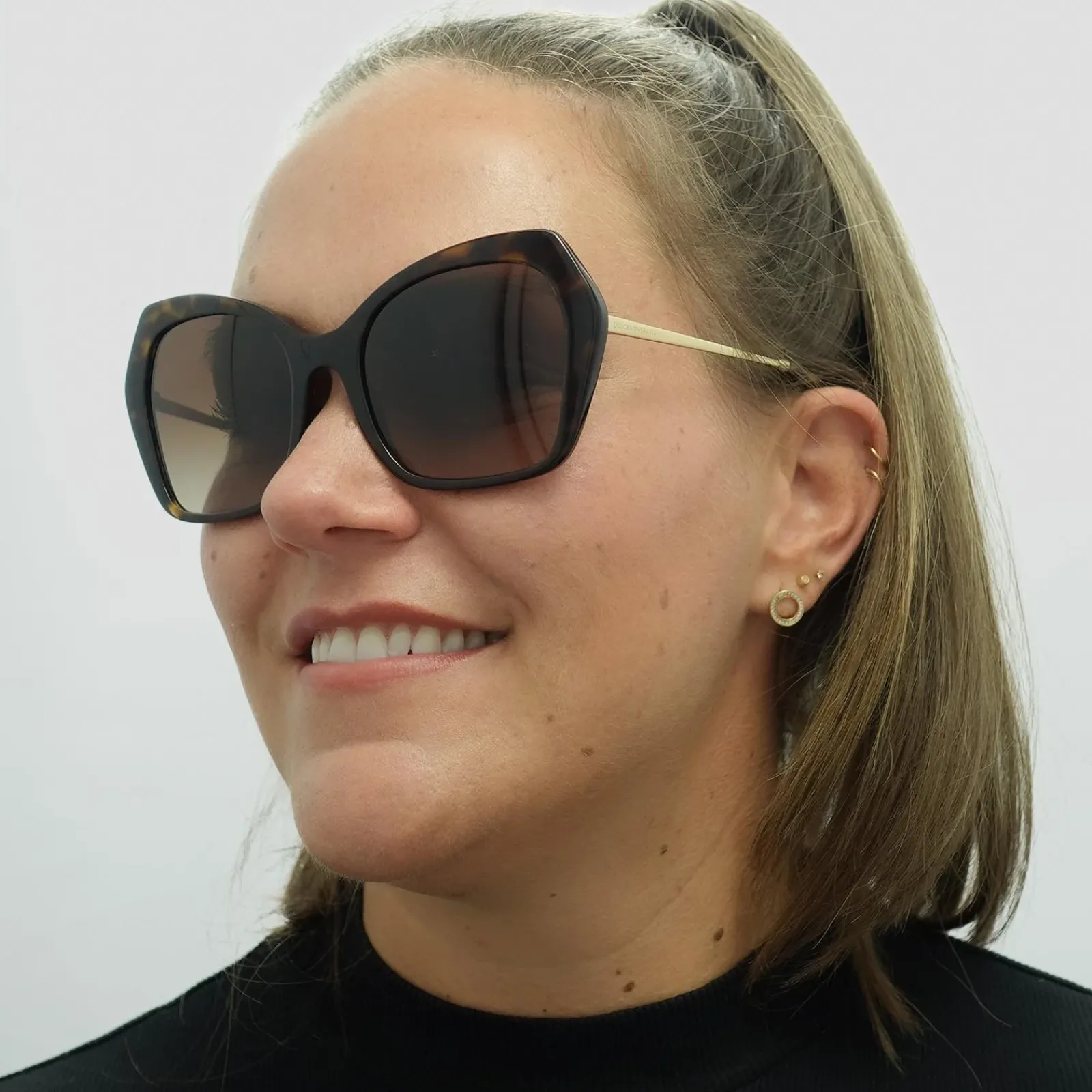 Dolce u0026 Gabbana Butterfly|D&G^Dolce & Gabbana Sunglasses DG4399 502/13 Havana Brown Gradient