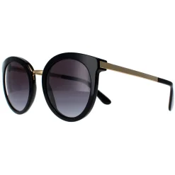 Dolce u0026 Gabbana D&G^Dolce & Gabbana Sunglasses 4268 501/8G Black Grey Gradient