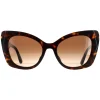 Dolce u0026 Gabbana Butterfly|D&G^Dolce & Gabbana Sunglasses DG4405F 502/13 Dark Havana Brown Gradient