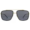 Dolce u0026 Gabbana Polarised|Square^Dolce & Gabbana Sunglasses DG2220 02/81 Gold and Black Brown Gradient