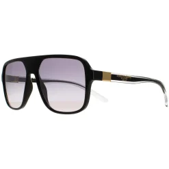 Dolce u0026 Gabbana Square^Dolce & Gabbana Sunglasses DG6134 675/79 Black Clear Gradient Blue