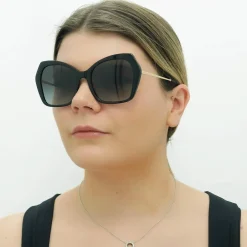 Dolce u0026 Gabbana Butterfly|D&G^Dolce & Gabbana Sunglasses DG4399 501/8G Black Grey Gradient