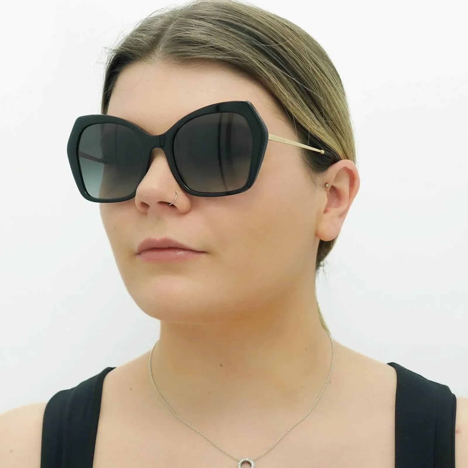 Dolce u0026 Gabbana Butterfly|D&G^Dolce & Gabbana Sunglasses DG4399 501/8G Black Grey Gradient