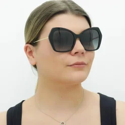 Dolce u0026 Gabbana Butterfly|D&G^Dolce & Gabbana Sunglasses DG4399 501/8G Black Grey Gradient