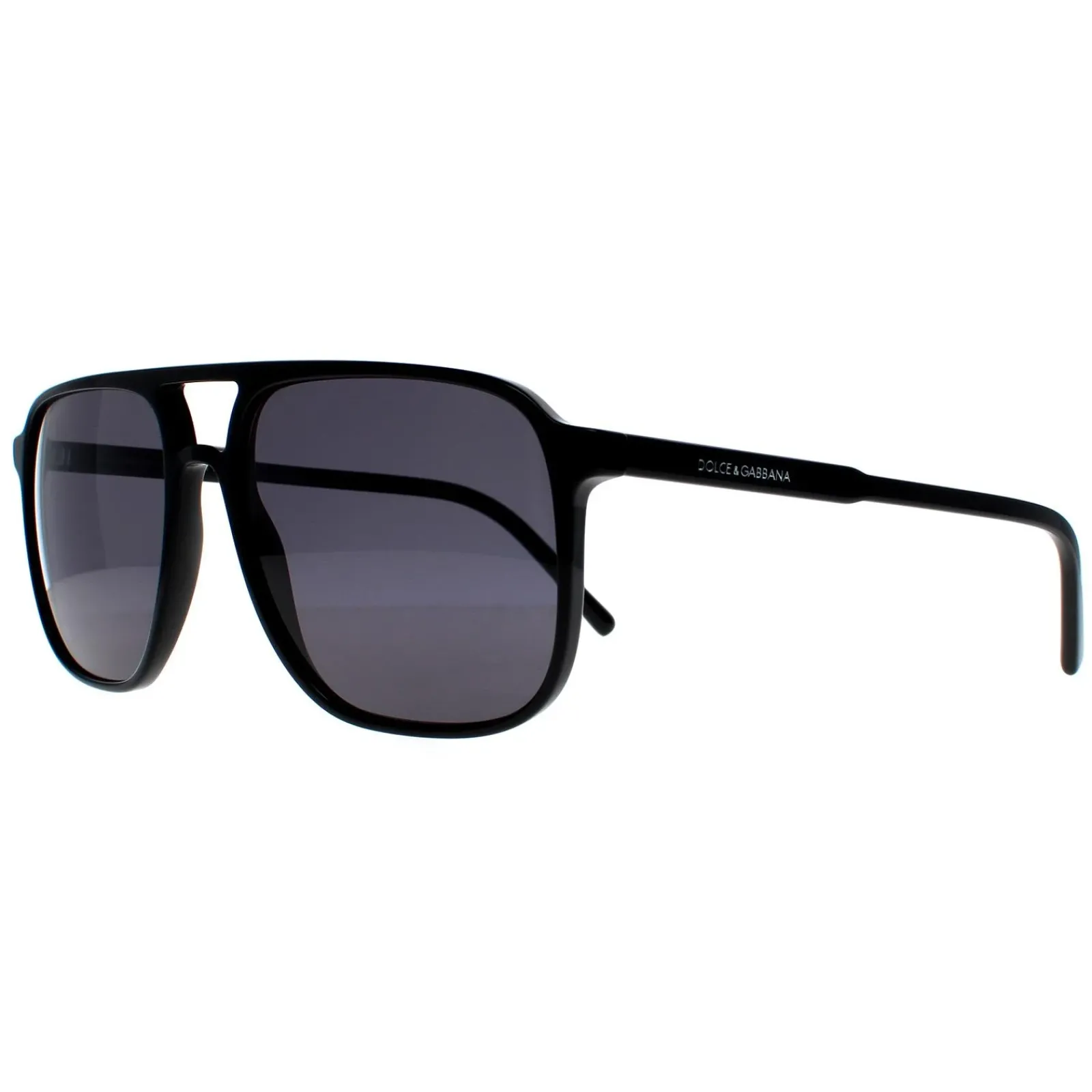 Dolce u0026 Gabbana Aviator^Dolce & Gabbana Sunglasses DG4423 501/81 Black Grey Polarized