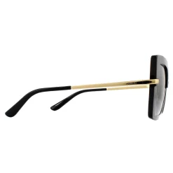 Dolce u0026 Gabbana Square|D&G^Dolce & Gabbana Sunglasses DG4373 32468G Top Black on Transparent Blac
