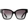 Dolce u0026 Gabbana Square|D&G^Dolce & Gabbana Sunglasses DG4470 501/8G Black Grey Gradient