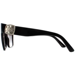 Dolce u0026 Gabbana Square|D&G^Dolce & Gabbana Sunglasses DG4470 501/8G Black Grey Gradient