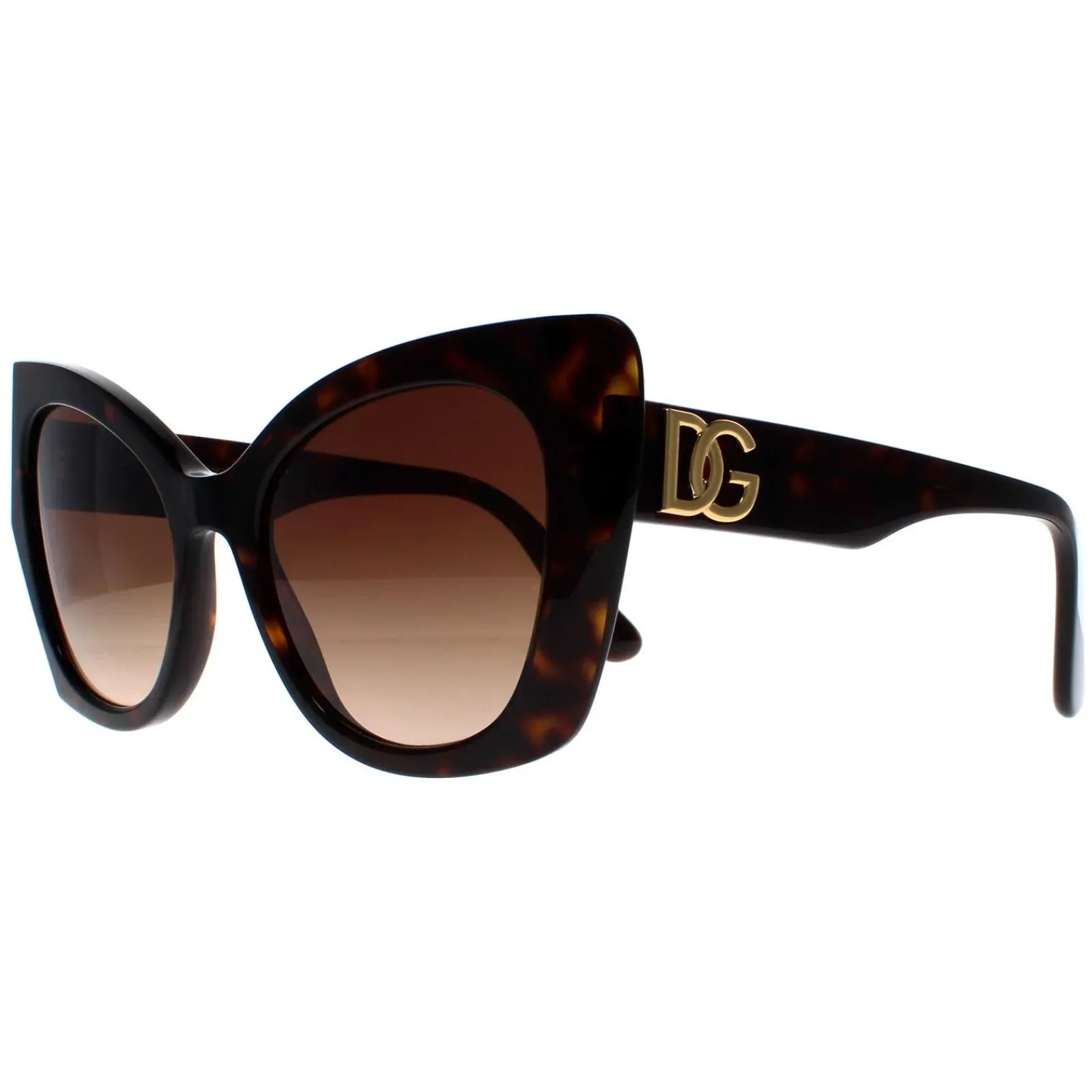 Dolce u0026 Gabbana Cat-Eye|D&G^Dolce & Gabbana Sunglasses DG4405 502/13 Havana Brown Gradient