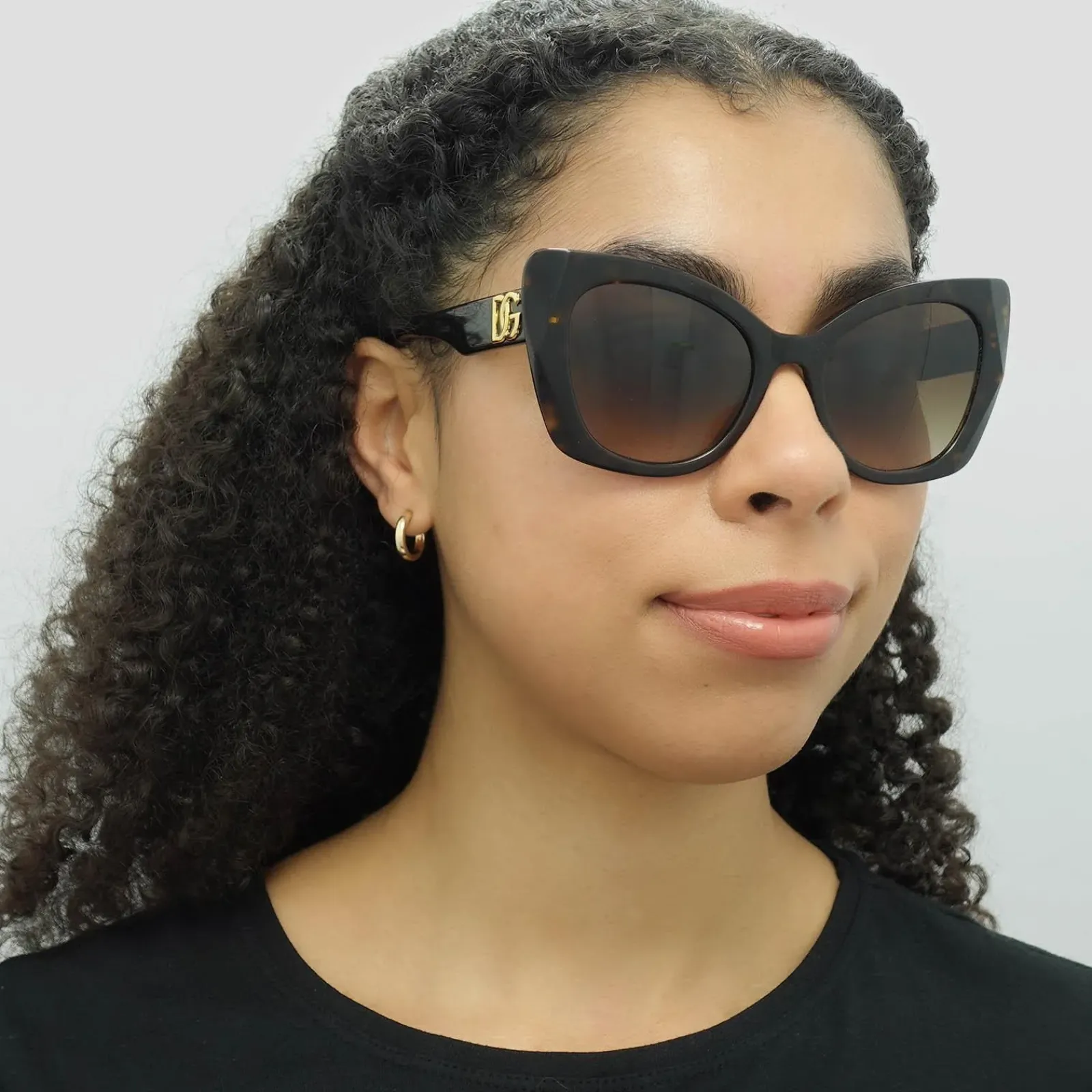 Dolce u0026 Gabbana Cat-Eye|D&G^Dolce & Gabbana Sunglasses DG4405 502/13 Havana Brown Gradient