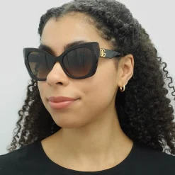 Dolce u0026 Gabbana Cat-Eye|D&G^Dolce & Gabbana Sunglasses DG4405 502/13 Havana Brown Gradient