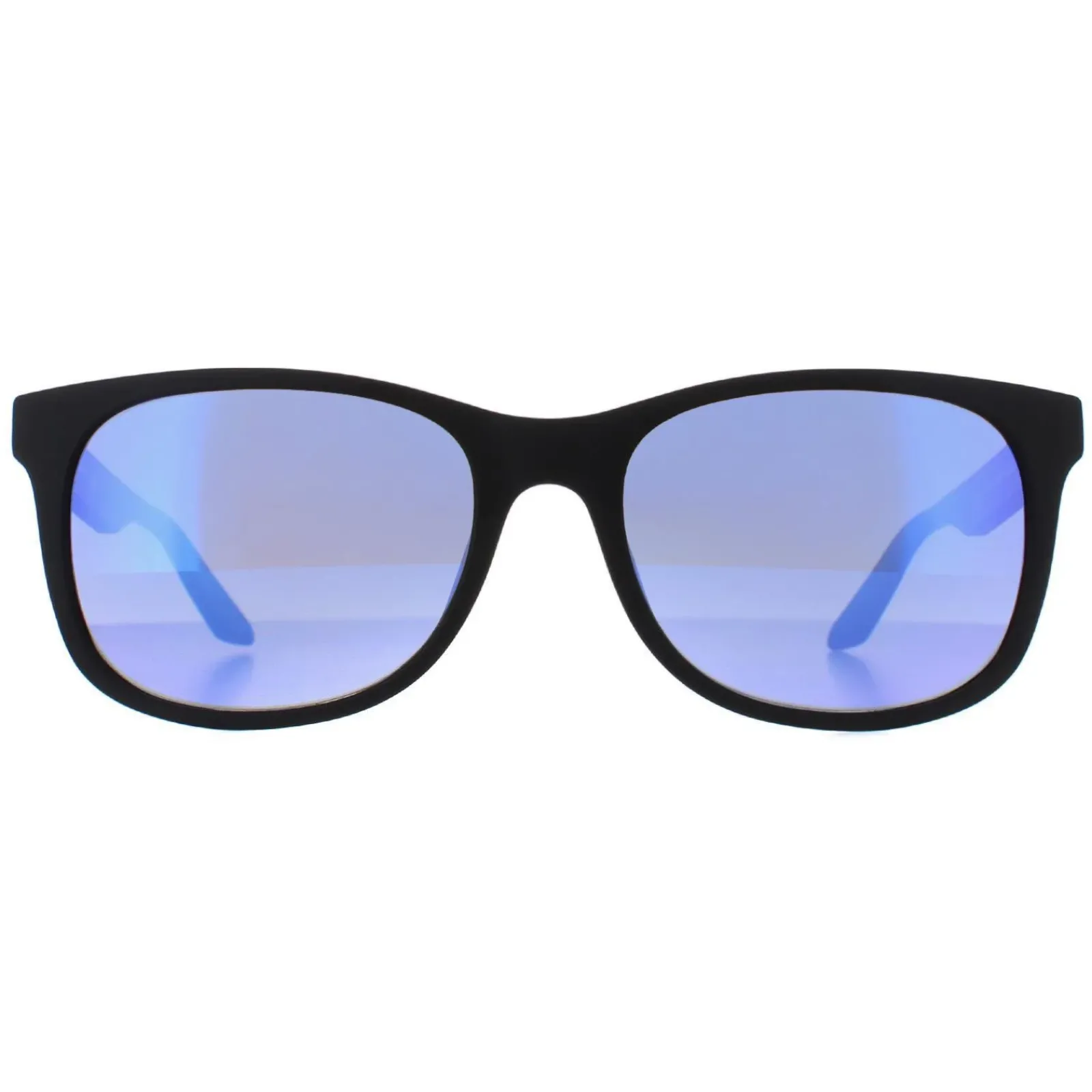 Dragon Rectangle^Sunglasses Eden 43718-003 Black Lumalens Blue Ionized