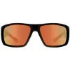 Dragon Polarised^Sunglasses Equinox X 41089-022 Matte Black Lumalens Orange Ion